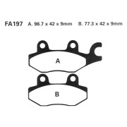 EBC Тормозные колодки органические