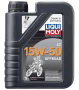 LIQUI MOLY НС-син.мот.масло д/4-т.мотоц.Motorbike 4TOffroad.15W-50 (1л)