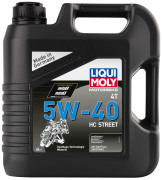 LIQUI MOLY НС-синт. мот.масло д/4-т.мотоц. Motorbike 4T HC Street 5W-40 SN Plus MA2 (4л)