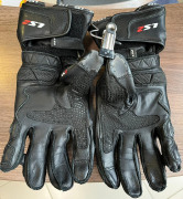 LS2 Мотоперчатки SWIFT RACING GLOVES (Стерлась кожа на больших пальцах)