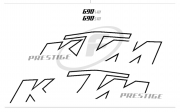 KTM Набор наклеек 690 SMT -07