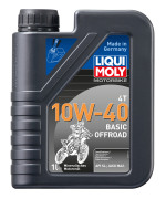 LIQUI MOLY Мин. мот.масло д/4-т.мотоц. Motorbike 4T Basic Offroad 10W-40 SN Plus MA2 (1л)