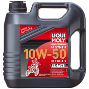 LIQUI MOLY Син.мот.масло д/4-т.мотоц.Motorbike 4TSynth Offr.10w-50 (4л)